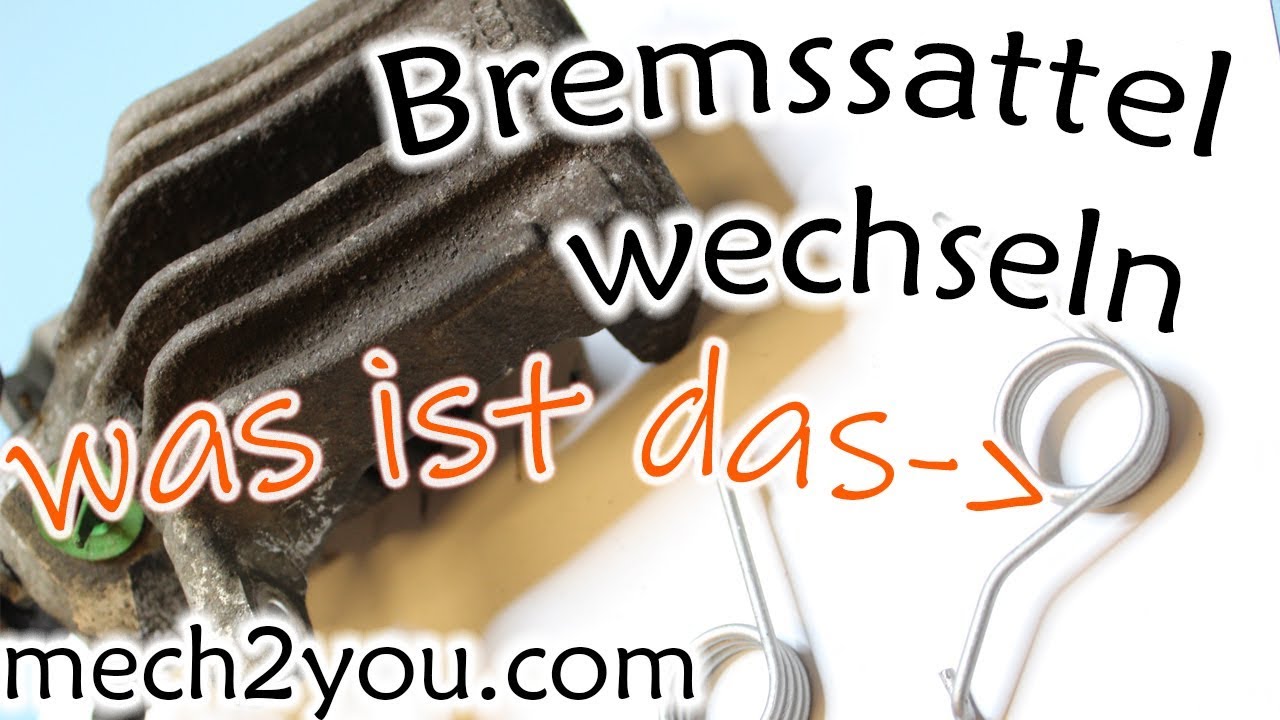 🛠️ Bremssattel wechseln, Bremsen entlüften und Handbremsseil einstellen | mech2you