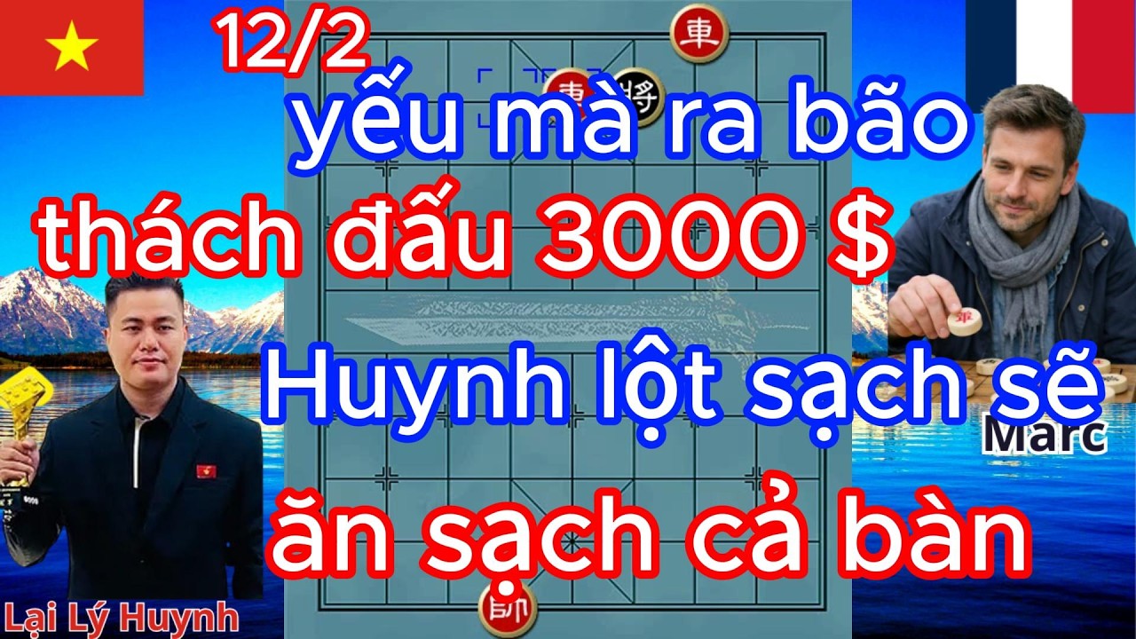yếu mà ra bão ,thách đấu 3.000 usd ,Huynh lột sạch sẽ ,ăn sạch cả bàn