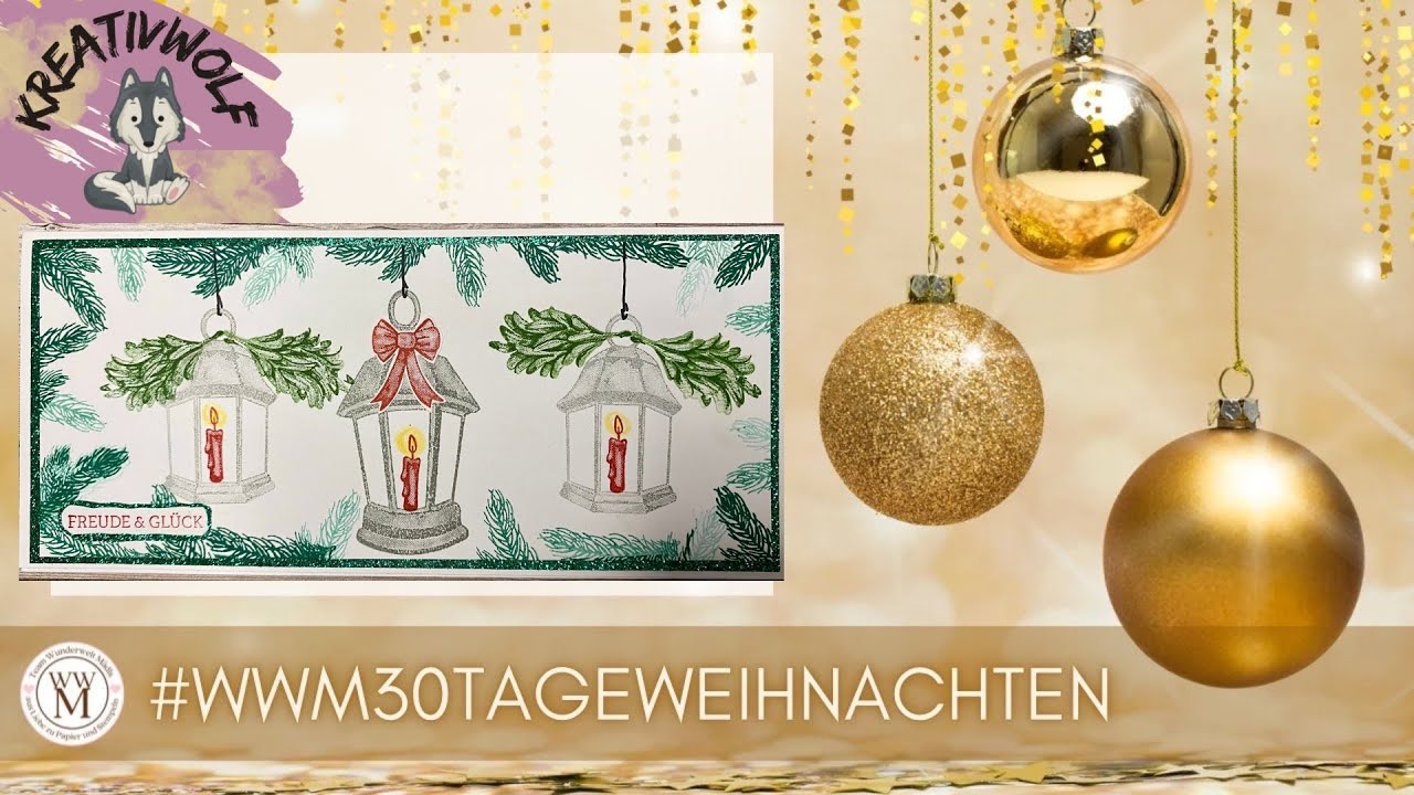 WWM-Weihnachten | 2 Karten | Light the year | Aquarell | DIY | Stampin' Up!