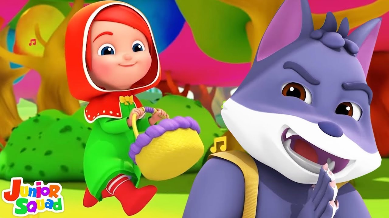 Little Red Riding Hood + More Cartoon Stories for Kids