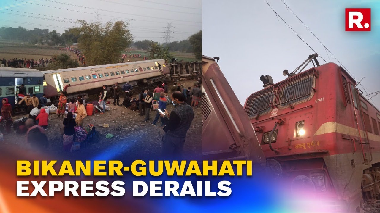 Guwahati Bikaner Express Derailed: Over 100 People Rescued, 15 Injured; 50 Ambulances Called