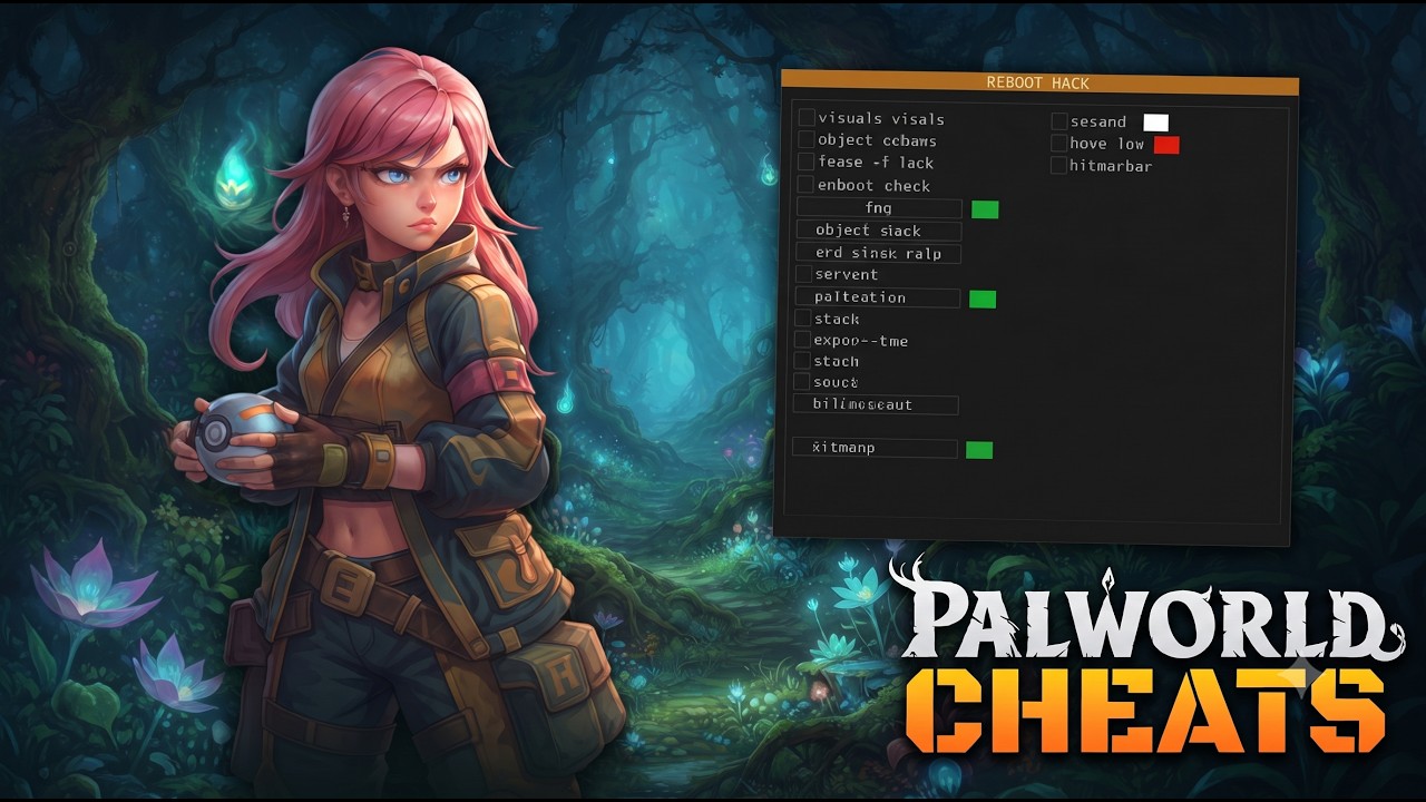 New Palworld Hacks | Palworld Cheat Engine | Auto-Farm + All PAWS | Palworld Mod Menu