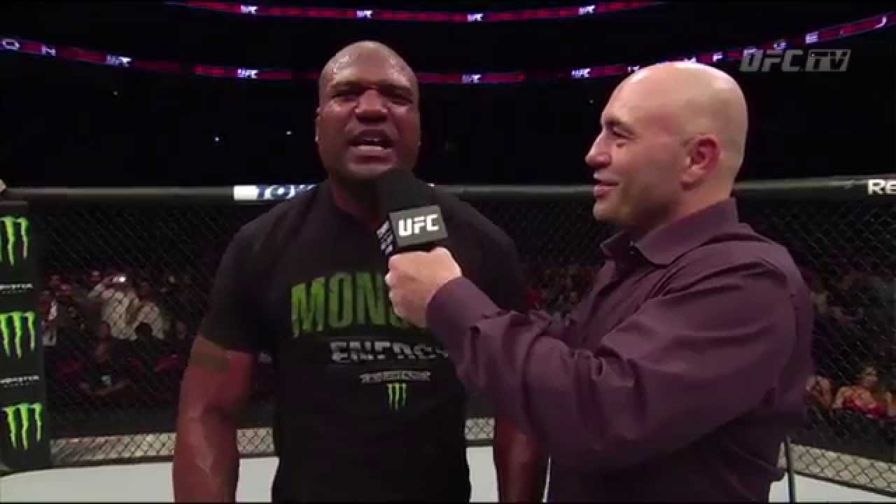 UFC 186: Rampage Jackson Octagon Interview