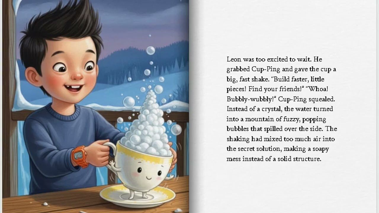 Crystal Bloom English kids story science fun for kids