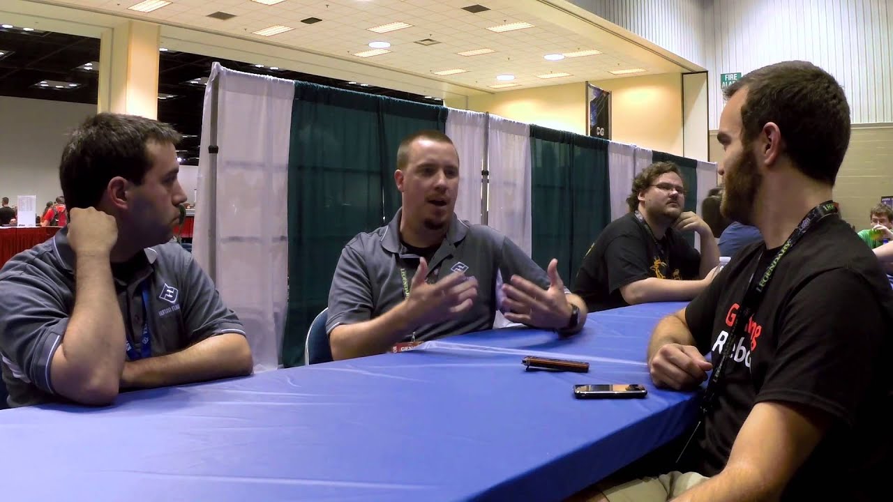 GenCon 2014 - Lord of the Rings LCG - Matt Newman & Caleb Grace