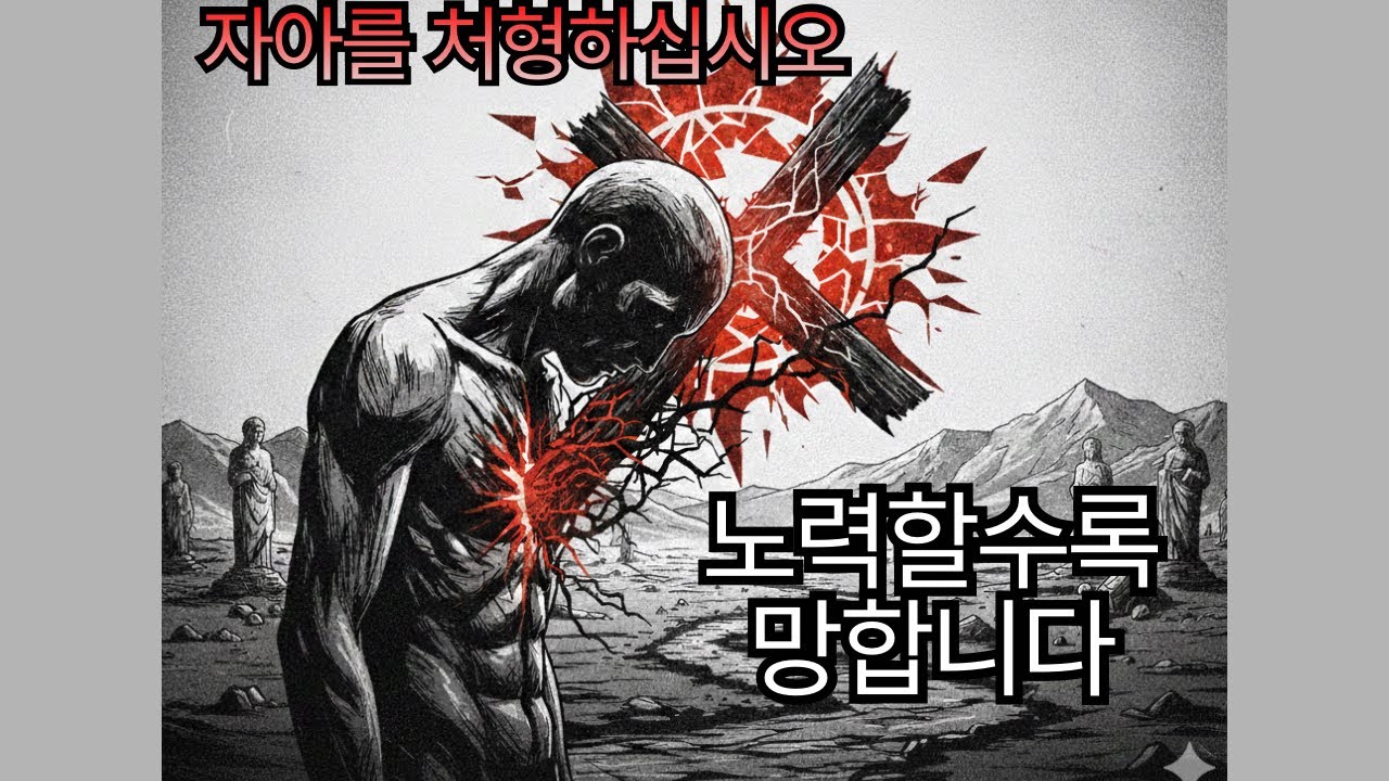 죽어야 삽니다. 당신의 잘난 자아를 십자가에 처형하십시오.