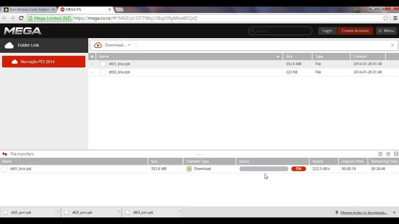 Como Baixar e Instalar narraçao e traduçao pes 2014