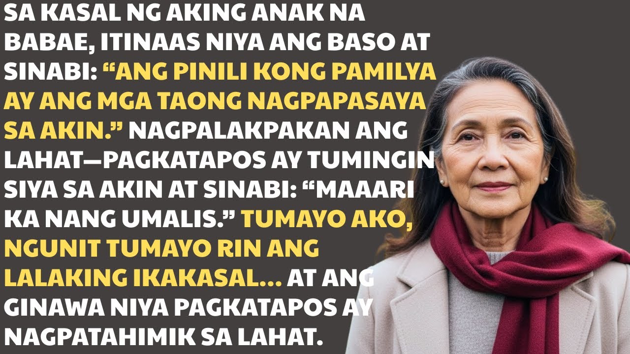 Pinalayas ako ng aking anak na babae sa kanyang kasal ngunit nang tumayo ang lalaking ikakasal siya