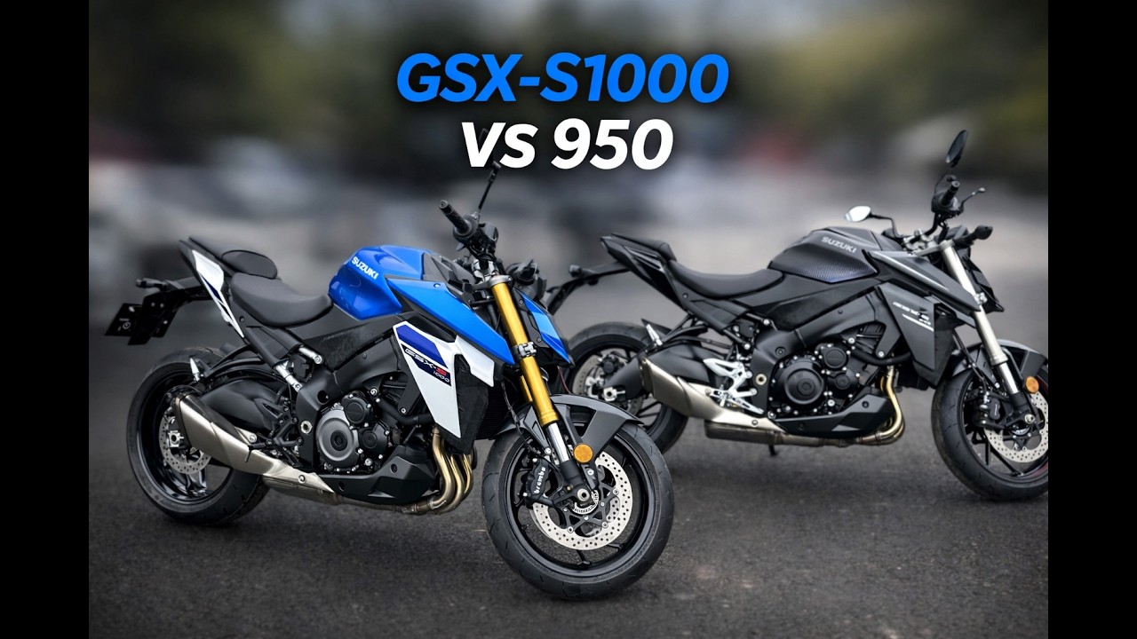 ÚJ SUZUKI GSX-S1000 (2025) VS GSX-S950 (2026)