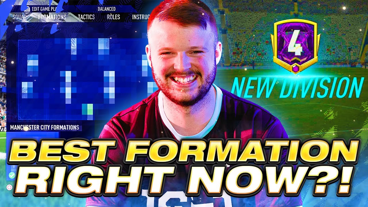 The BEST FIFA 22 formation & custom tactics..