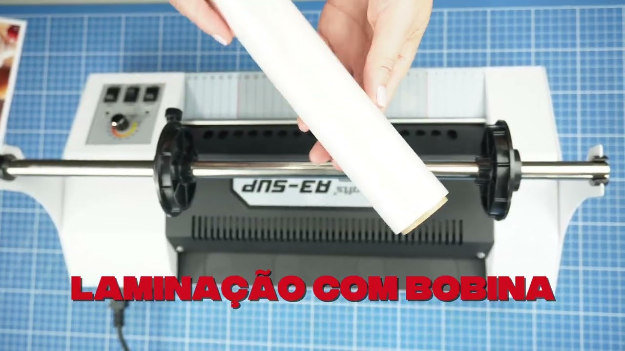 Vamos montar e configurar sua laminadora PSGA3-SUP