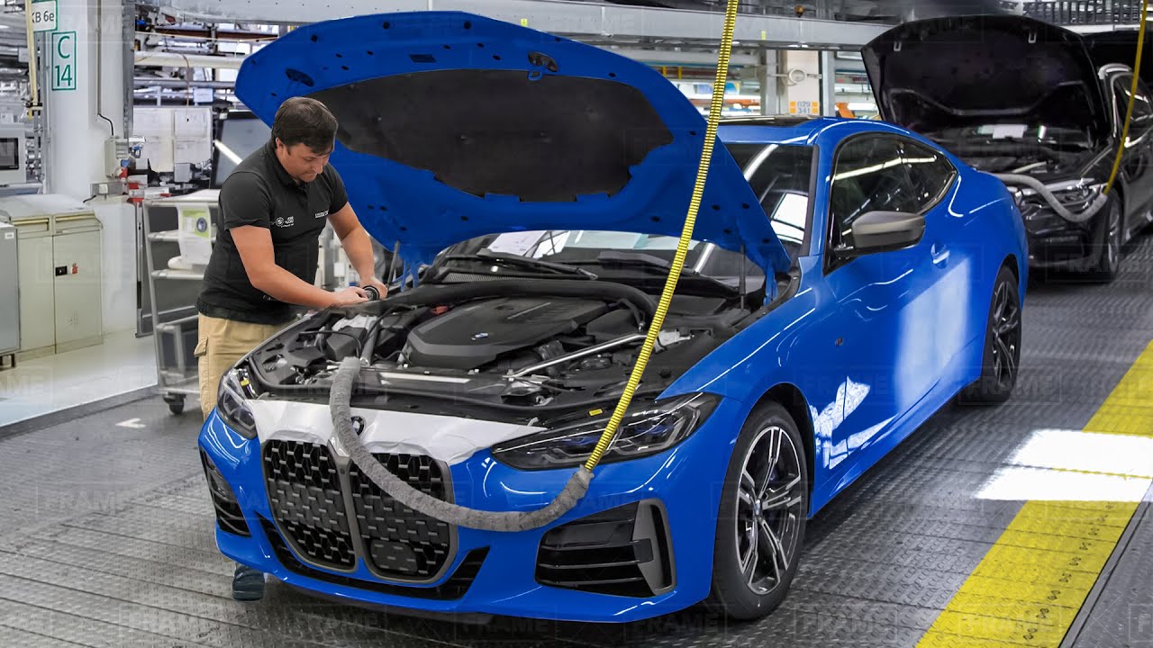 Inside BMW 4 Series Production in Germany