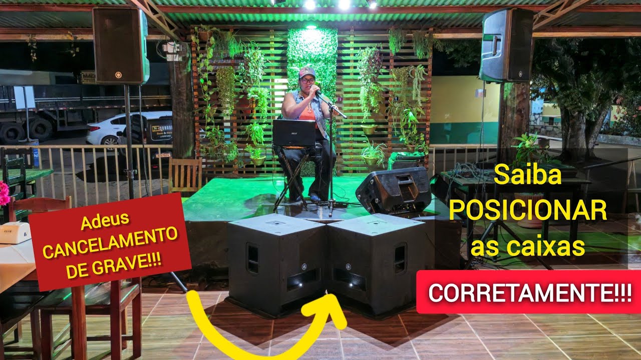 Som PROFISSIONAL em BARZINHO l sem CANCELAMENTOS l Sistema Yamaha.