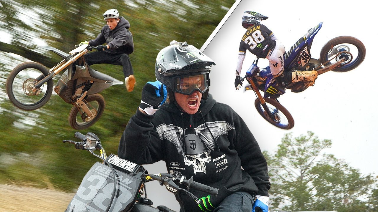 Хадсон создает большой дабл | 450 Motos на козьей ферме!