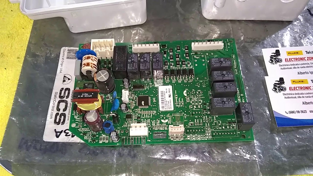 Refrigerador Whirlpool, MOD,. WD6555Y,  Luces Led, Intermitente, Falla Molesta, 2020EZR,.