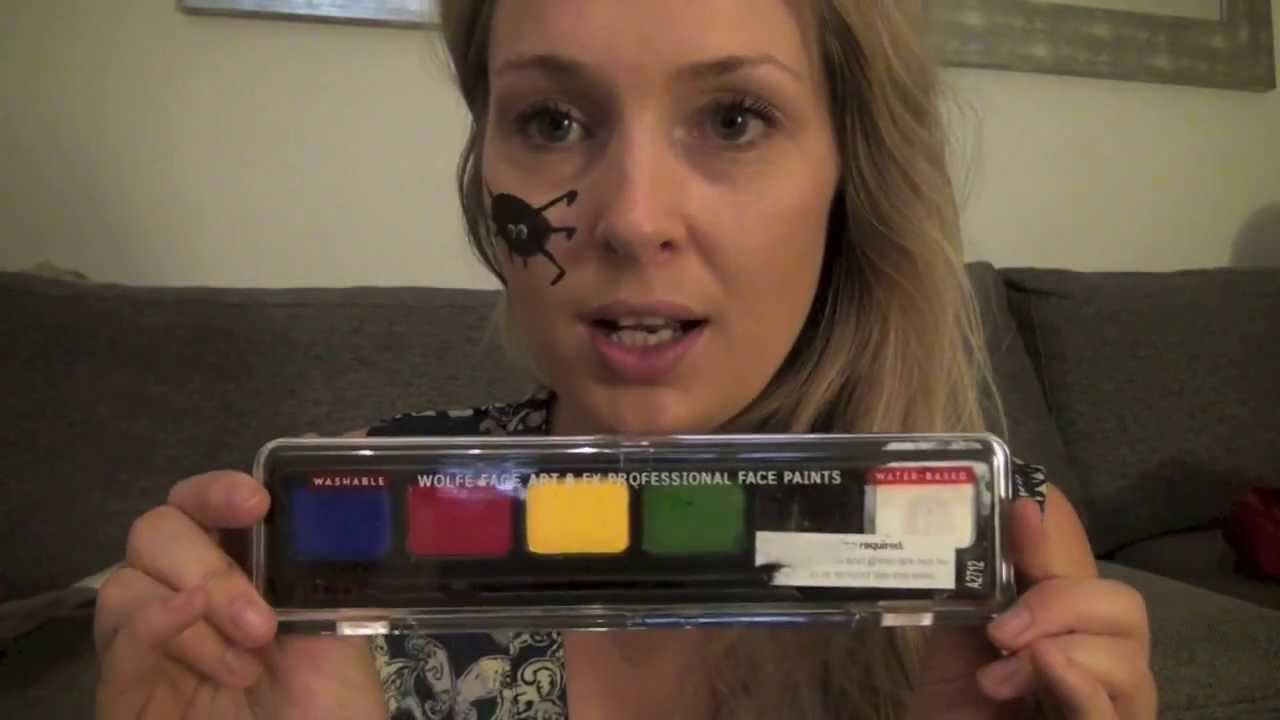 ASMR - Face paint - Ghost