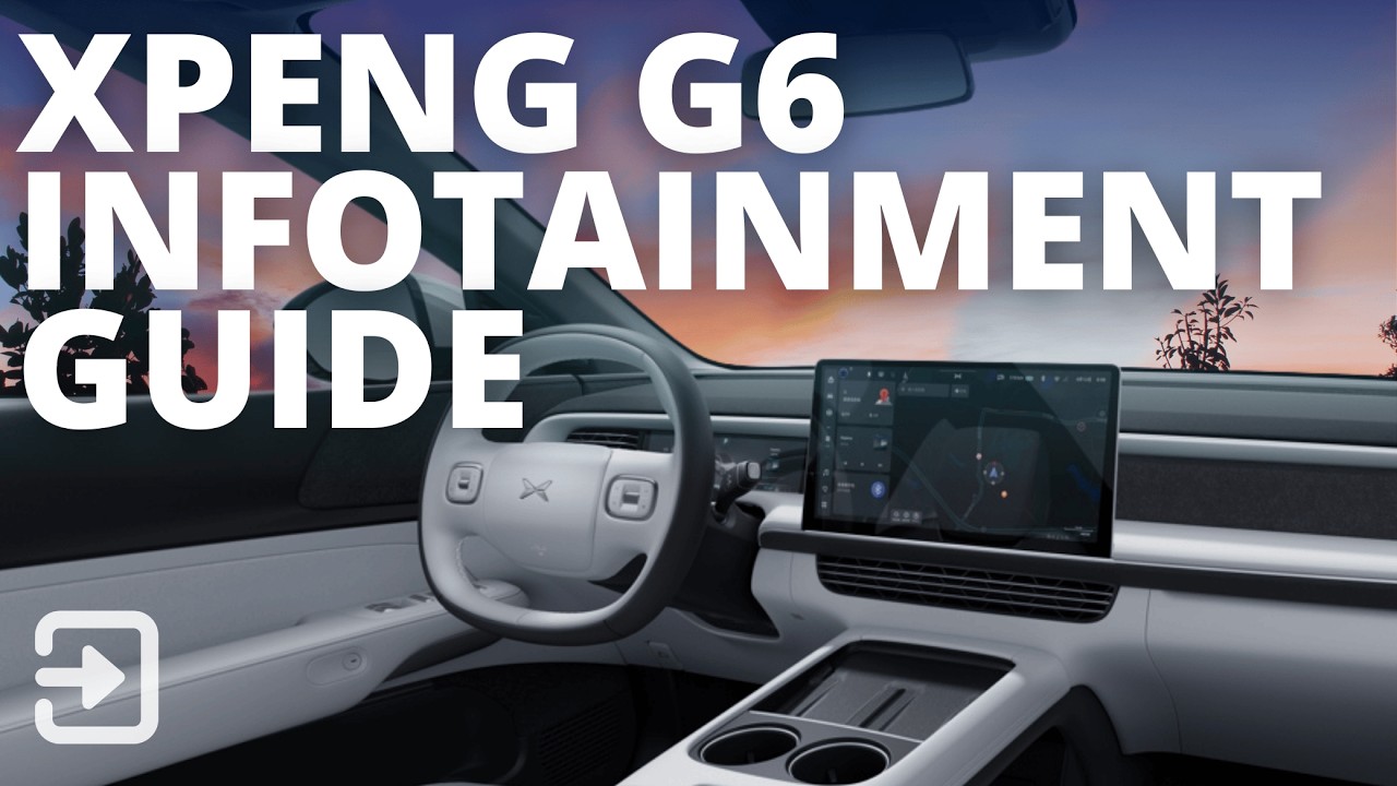 Xpeng G6 Infotainment Guide 2025 | System Walkthrough & Drivers Display