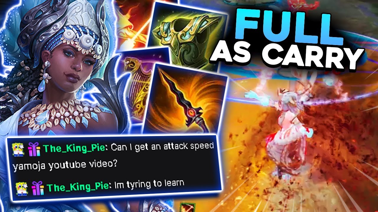 ATTACK SPEED YEMOJA IN JOUST ACTUALLY FRAGS? - Smite 2