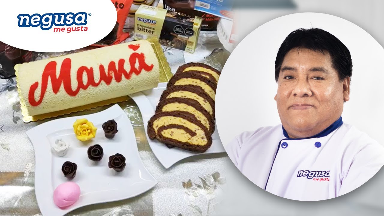 Pionono para mamá y canasta de flores - Chef Pedro Ortiz