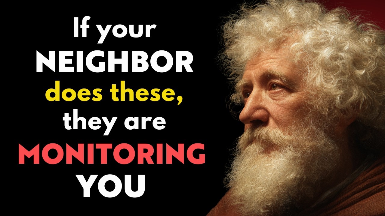 8 Signs a Neighbor is Watching You More Than They Should | Stoicism