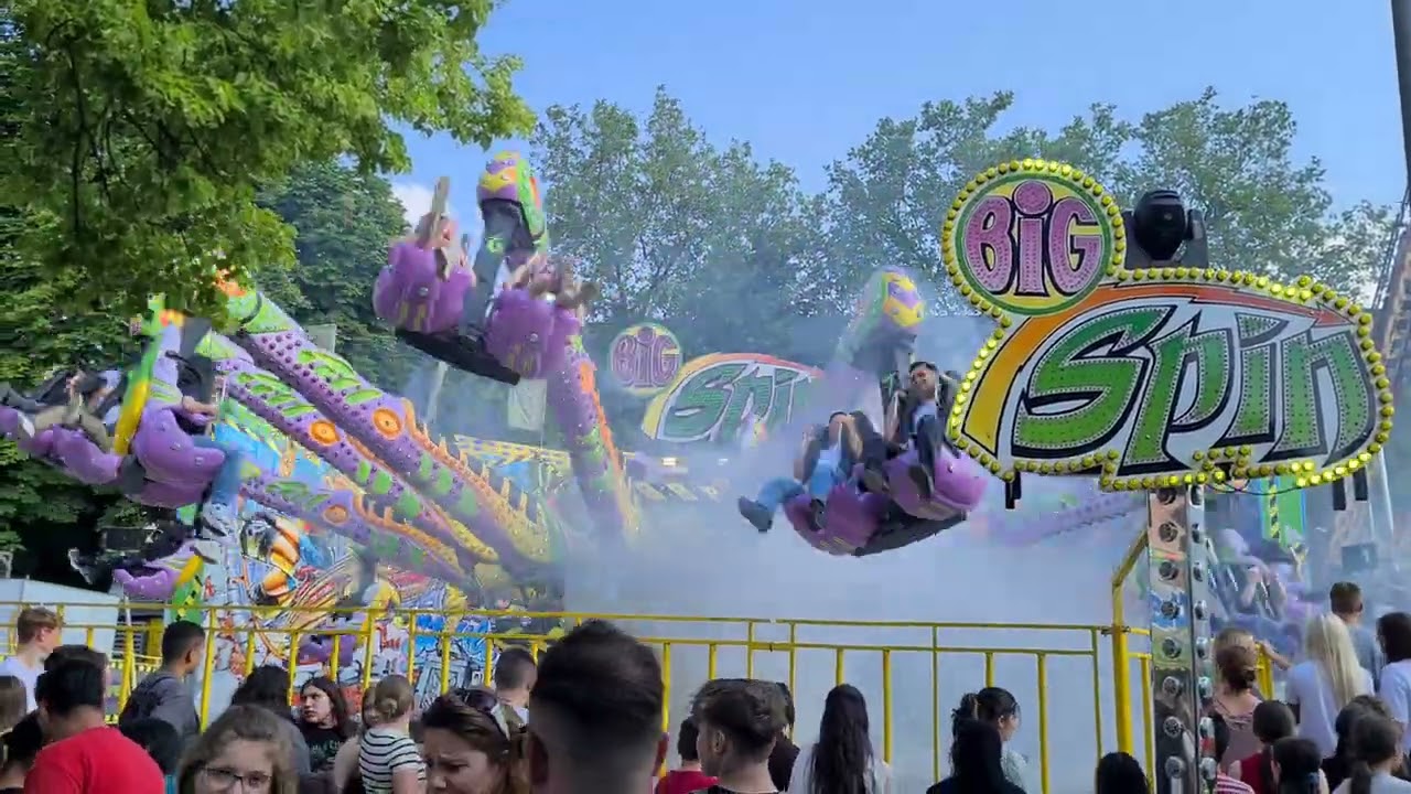 Big Spin - Welte (Offride/POV)Video Fronleichnamskirmes Oberhausen Sterkrade 2023