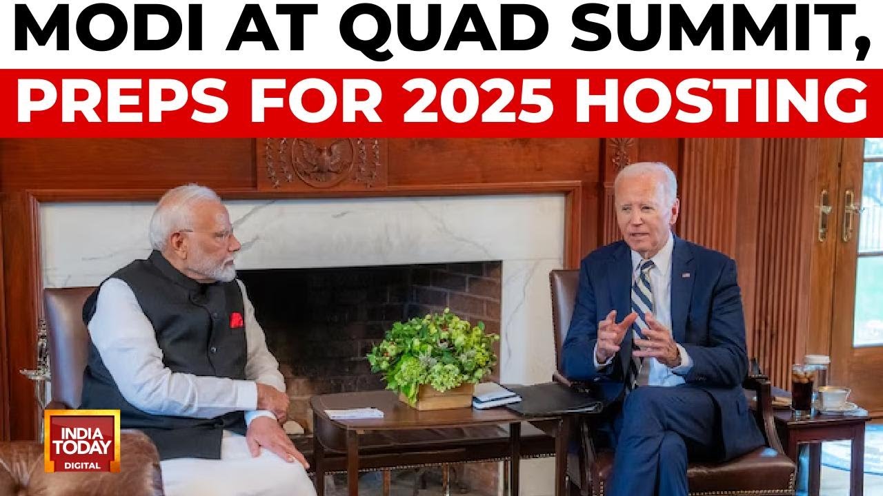 PM Modi Attends Quad Summit, Praises Indo-Pacific Commitment, Prepares for 2025 Hosting