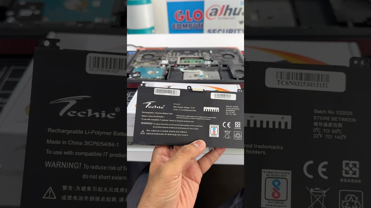 Techie Laptop Battery | Dell Gaming Laptop
