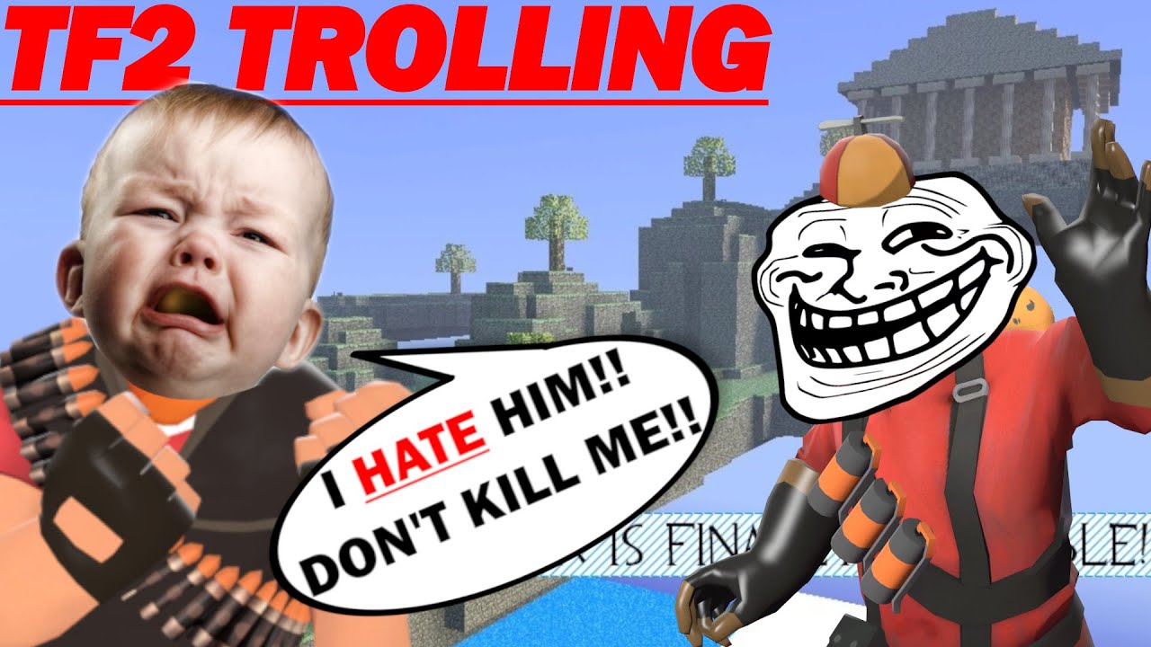 Trolling a Kid in a Minecraft Trade Server | TF2 RAGE