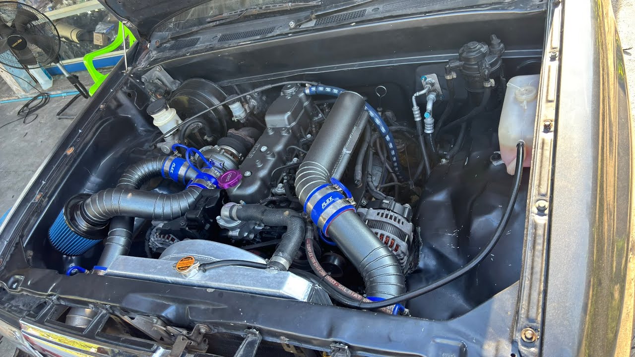 ISUZU TFR โอเวอร์ฮอลเครื่อง อะไหล่แท้เบิกศูนย์ และเก็บงานสีเครื่องยนต์