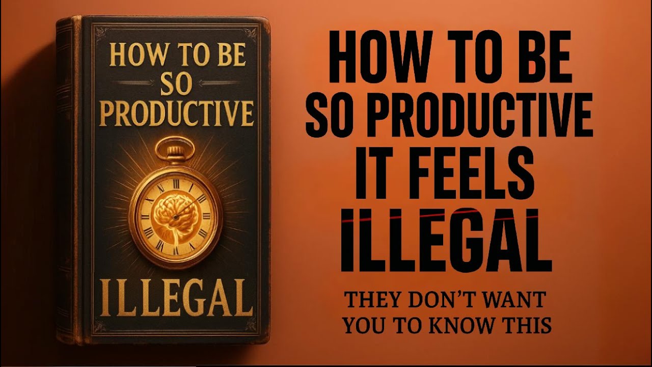 How to Be So Productive it Feels ILLEGAL | Audiobook