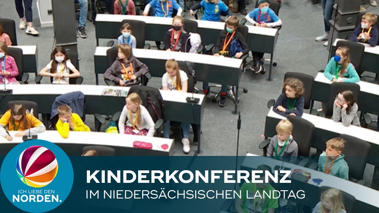 Kinderkonferenz im Niedersächsischen Landtag