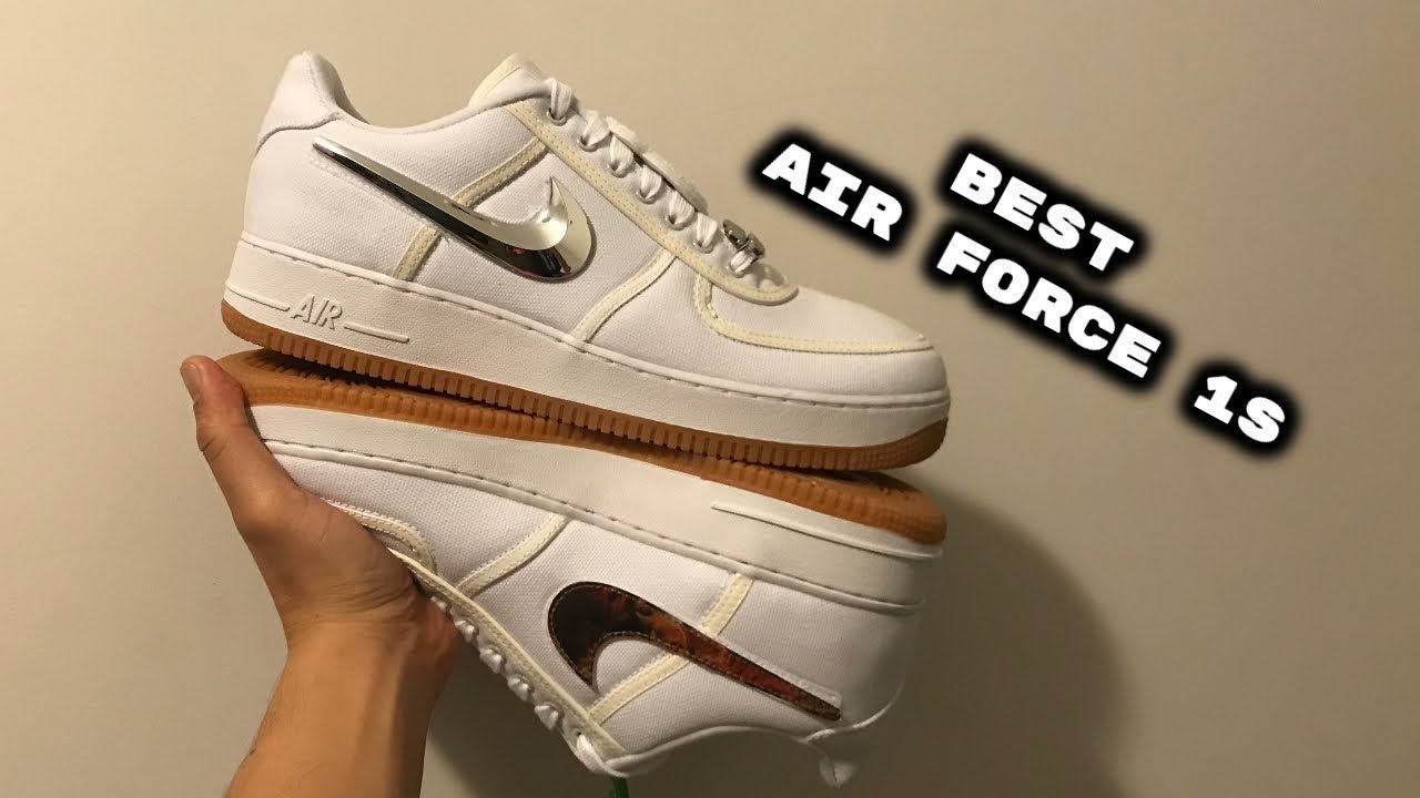 BEST AIR FORCE 1 of 2017 | Travis Scott Nike Air Force 1