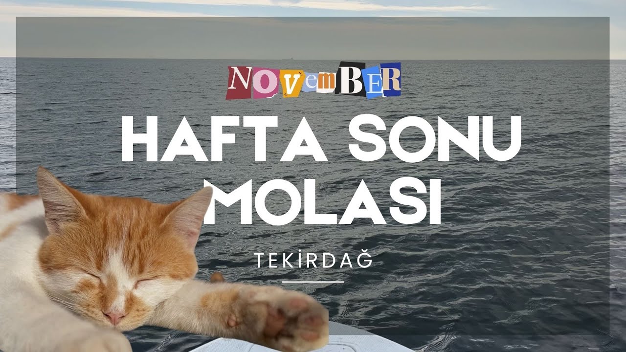 Hafta Sonu Molası┃Tekirdağ #deniz  #köy