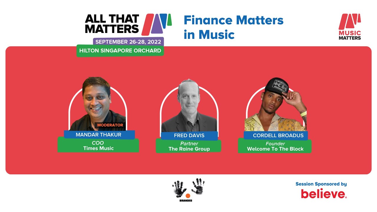 Finance Matters in Music feat. Fred Davis and Snoop Dogg's son Cordell Broadus