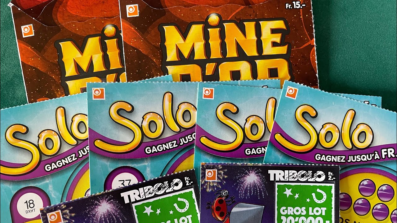 Mine d’or solo et tribolo de la loterie suisse romande