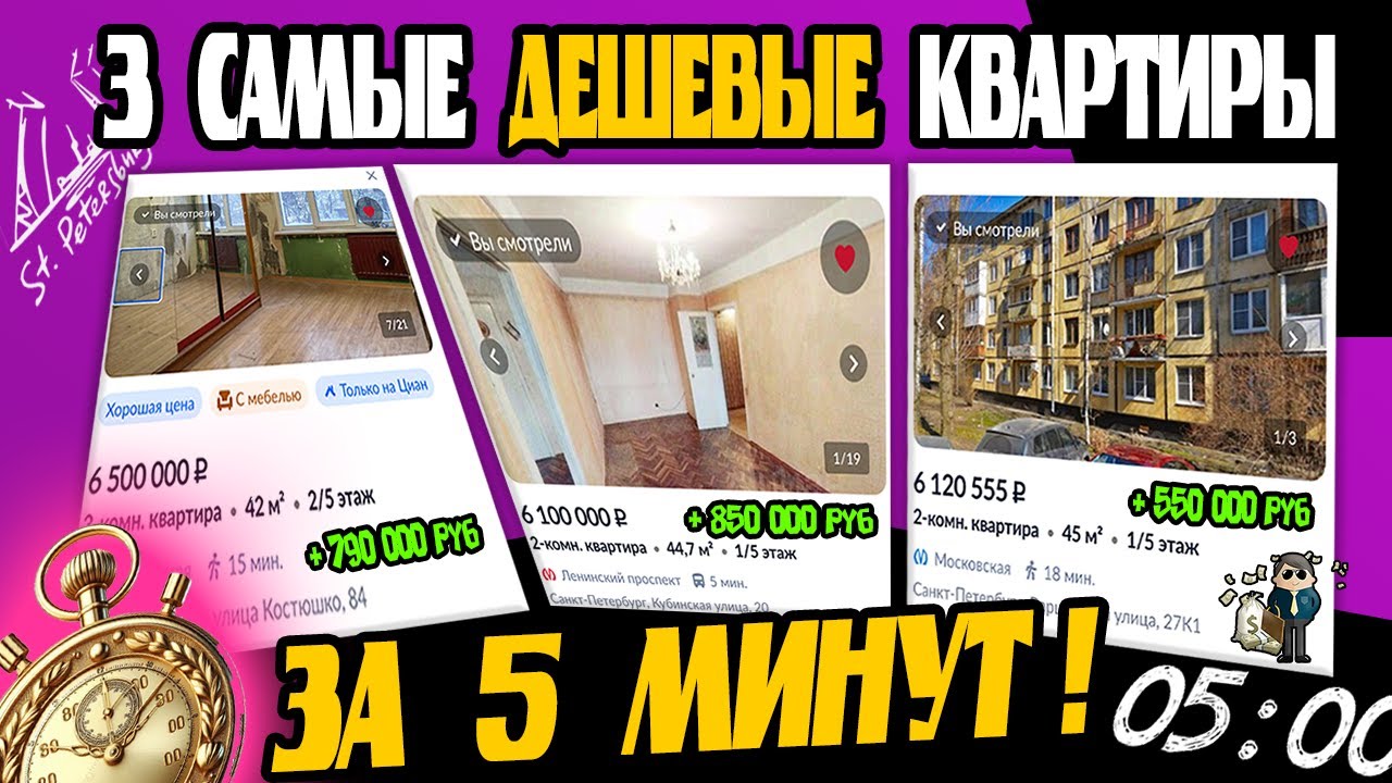 ВЗРЫВНОЙ МЕТОД! Нахожу КВАРТИРЫ за КОПЕЙКИ. ВЗЯТЬ и СДЕЛАТЬ +550К?!