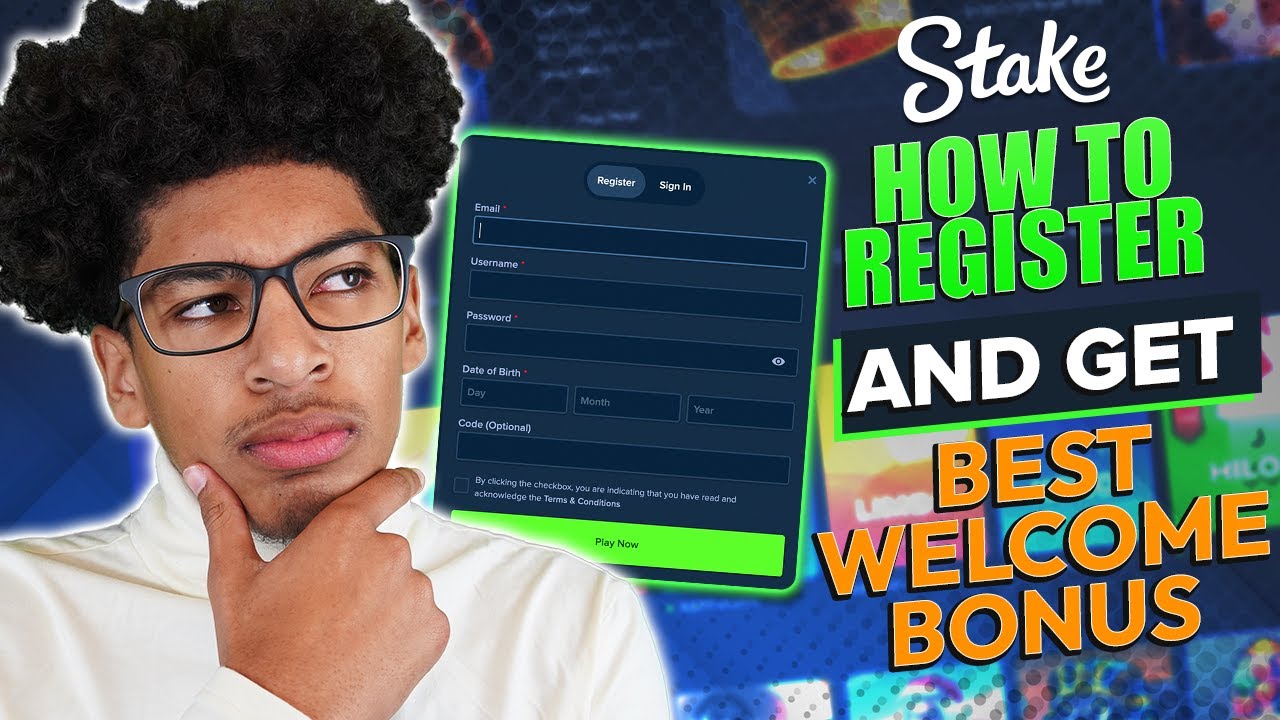 How To Register on Stake & Get Their Best Welcome Bonus
