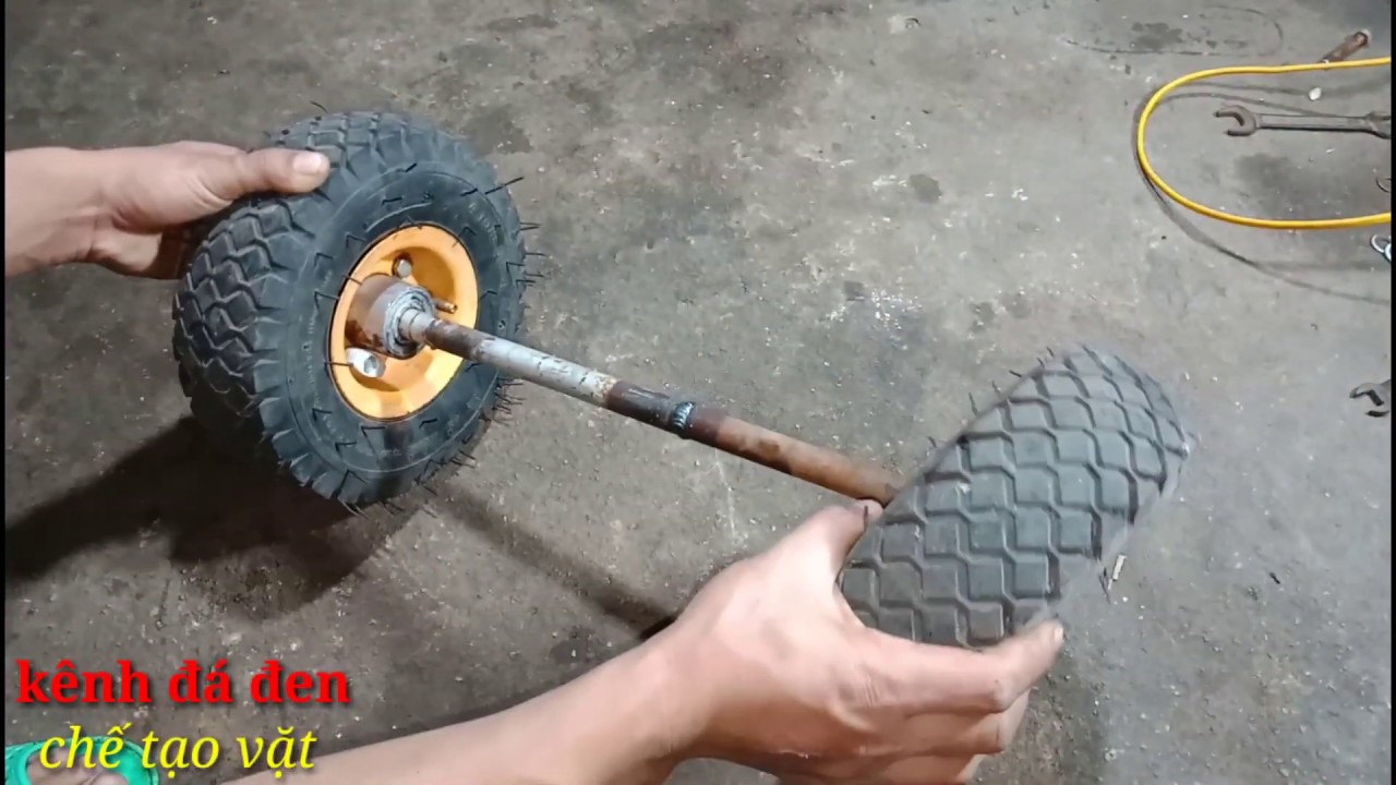 Chế xe đẩy hàng 2 bánh đơn giản mà hiệu quả nhất