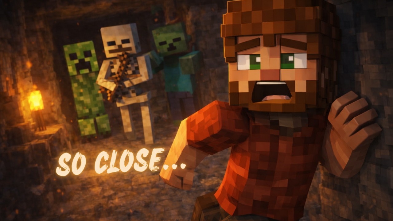 I Almost Died… But Found INSANE Loot in Minecraft (Episode 2)