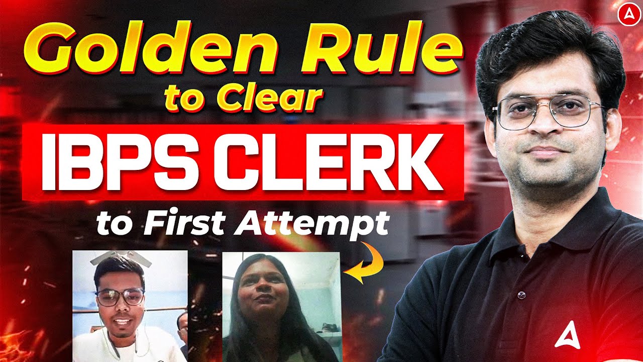 Golden Rule to Clear IBPS Clerk in First Attempt | Strategy by Navneet Tiwari