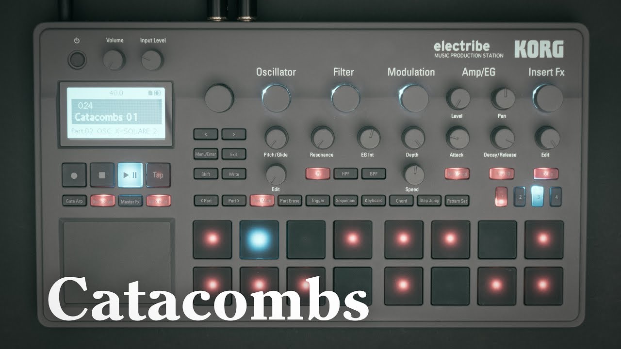 Korg Electribe 2 ★ Dark Ambient Soundscape ★ CATACOMBS ★