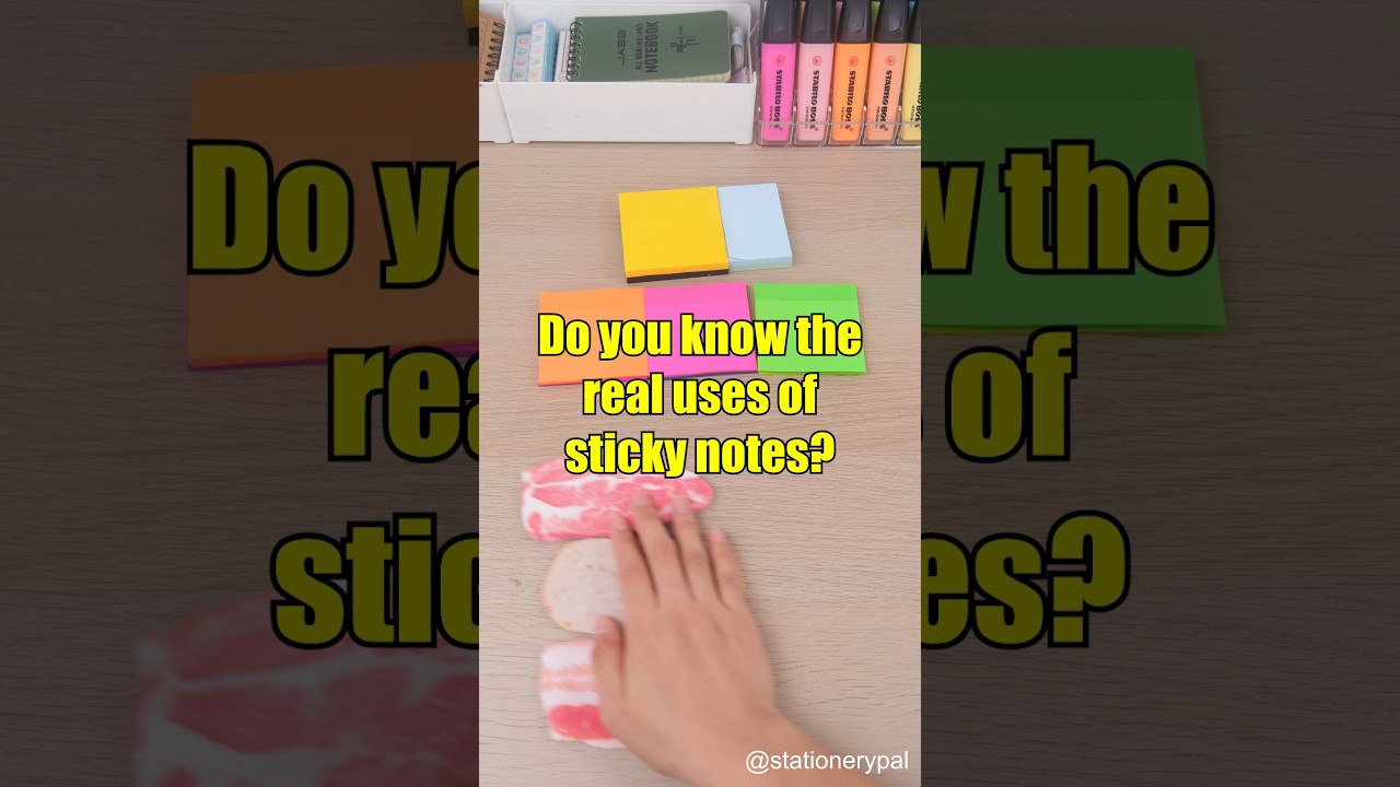 Sticky notes you didn't know! #shorts