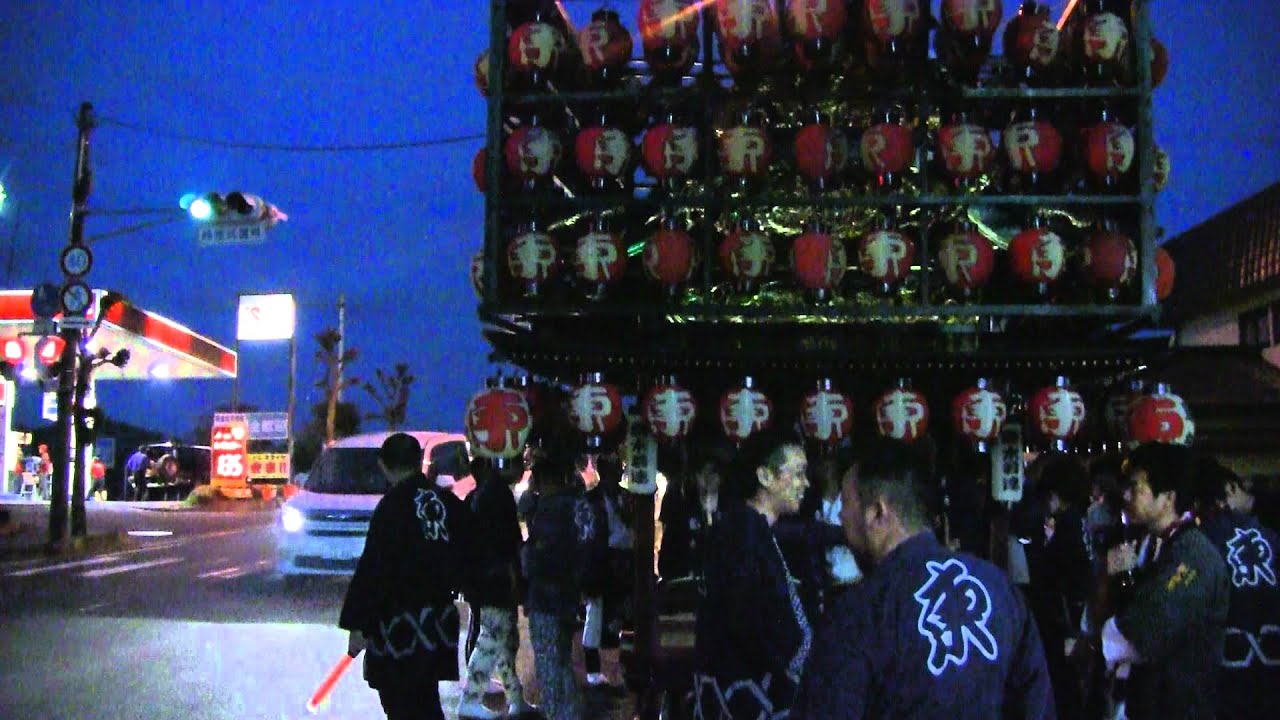 2011.10.21　本宮秋祭り　東部高木若連太鼓台①