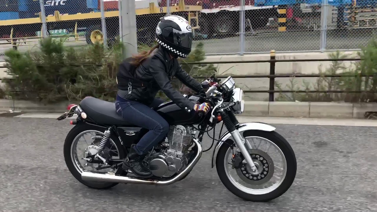 ちょっと息抜きSR400走行動画