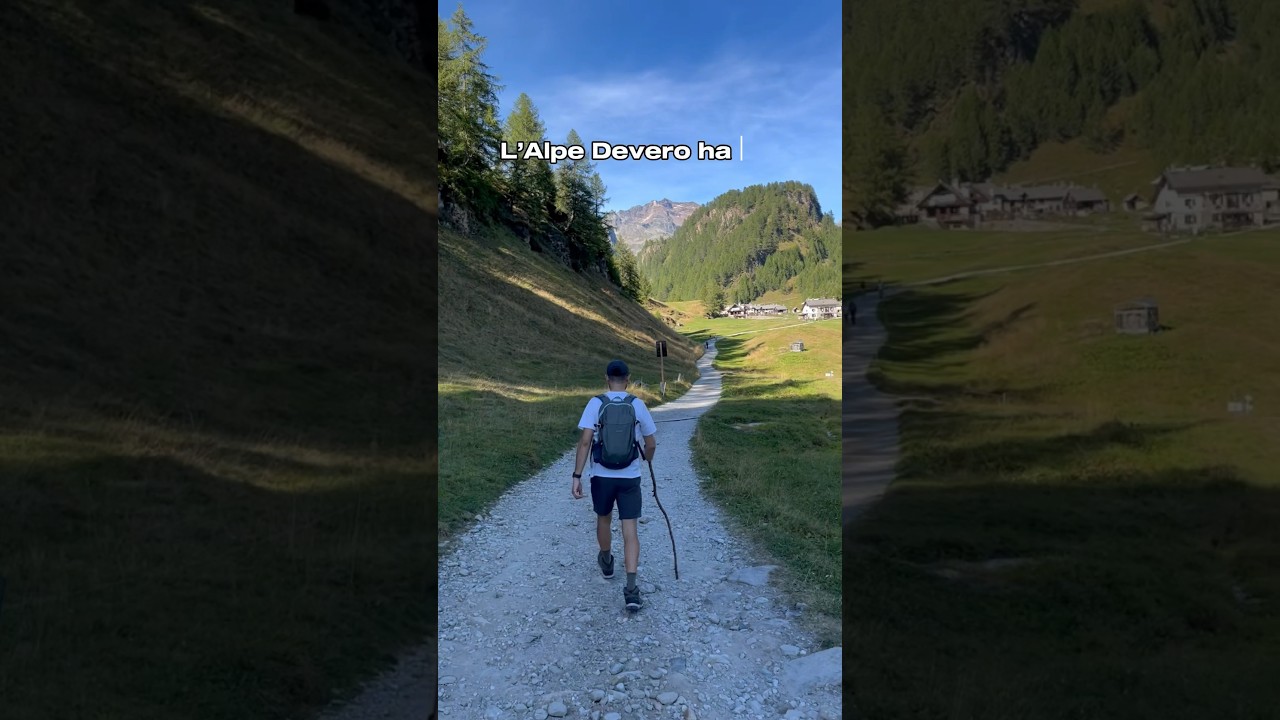 Alla scoperta dell&rsquo;Alpe Devero. Non &egrave; il Trentino, ma comunque spettacolare😲🥾🏔️ #shorts #explore