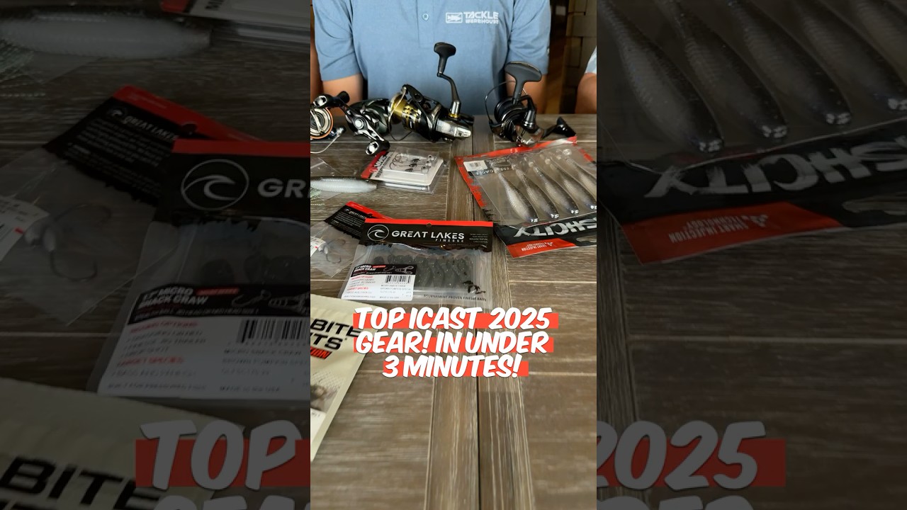 TW и @tacticalbassin выбирают свои любимые релизы ICAST 2025 менее чем за ТРИ минуты!