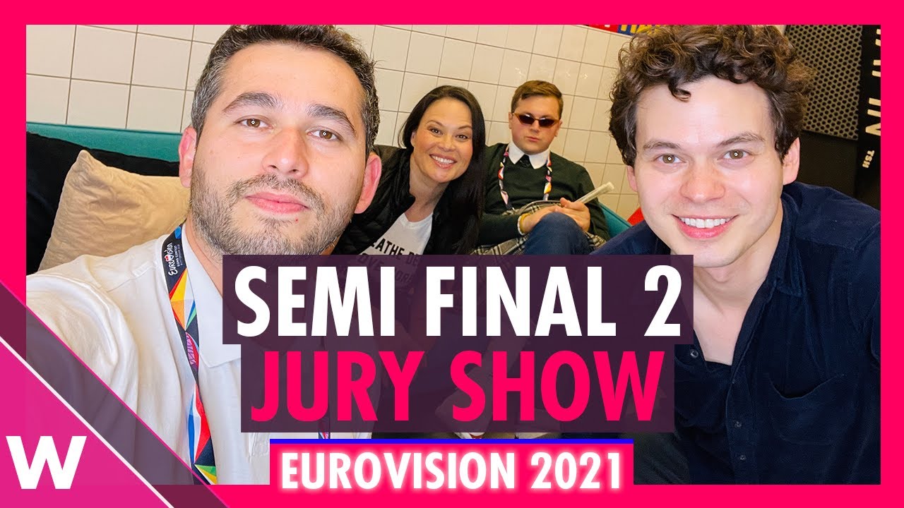 Eurovision 2021 Semi Final 2 Jury Show reaction