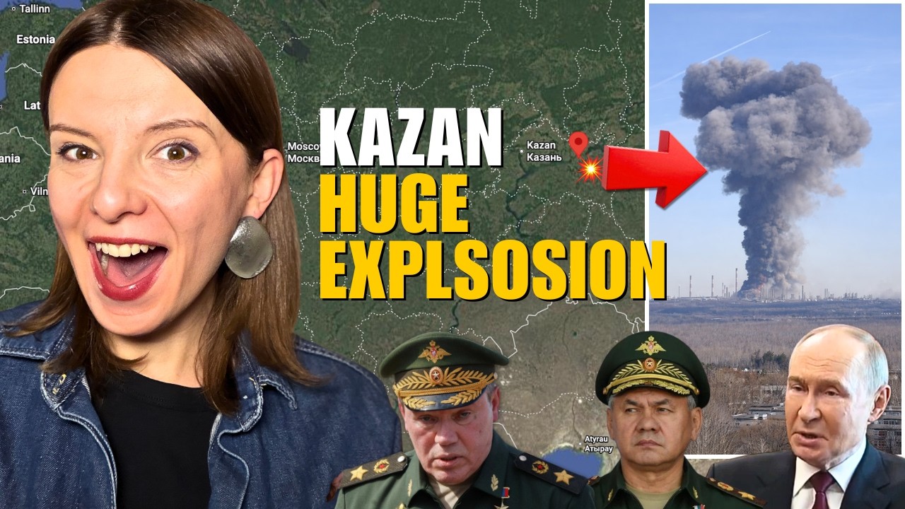 RUSSIA HUGE EXPLOSIONS: KAZAN BASHKORTOSTAN UST-LUGA AGAIN Vlog 1365: War in Ukraine