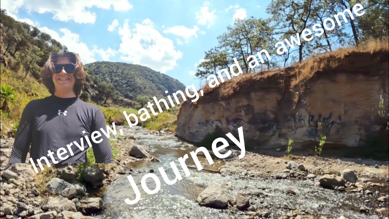 A day trip to a thermal river in Mexico. el bosque de la primavera.