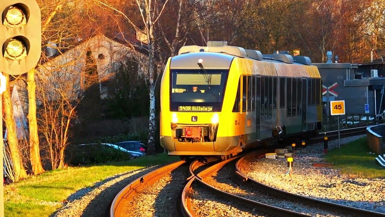Fødselsdags Video, tog i Hornbæk og omegn.